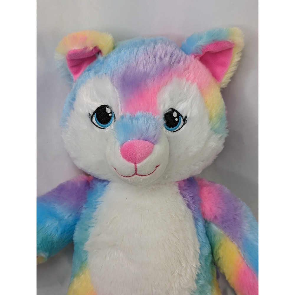 Build a Bear Great Wolf Lodge Plush Rainbow 18 Inch 2021 Stuffed Animal Toy - Picture 2 of 8